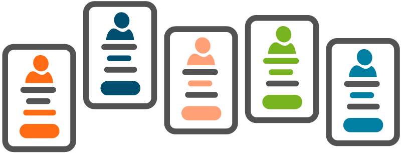 Icon: Define Stakeholder Personas - Data-Led Transformation